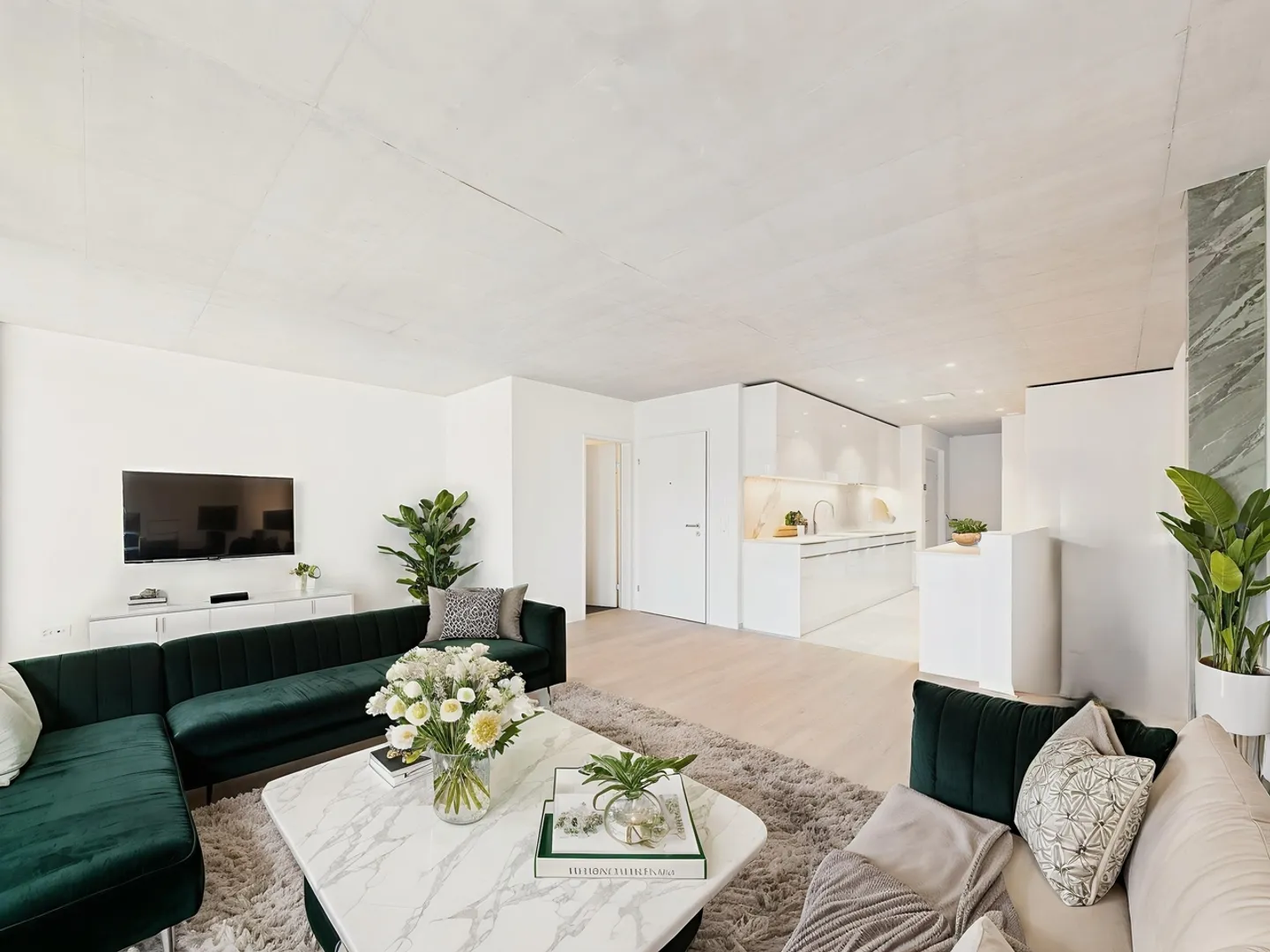 Appartement duplex de 5,5 pièces en construction neuve au standard de propriété - Photo 1 sur 13