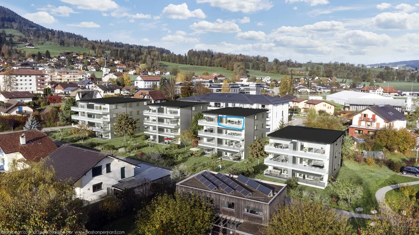 3,5 Zimmer im 3. Stock - Neubau - Foto 9 von 10