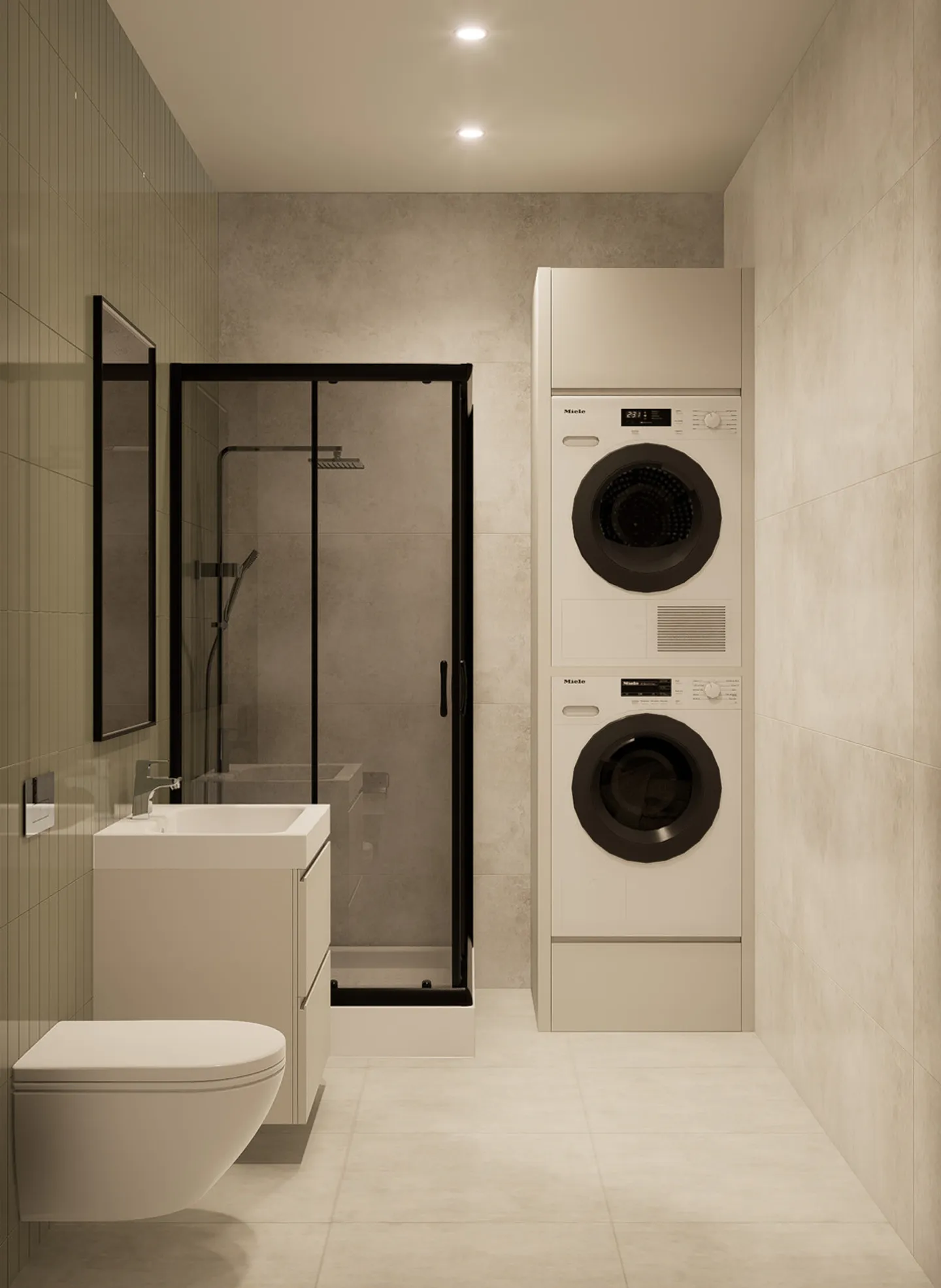 2.5, standing superiore, 2° piano, doccia, balcone, cucina con isola - Foto 8 di 8