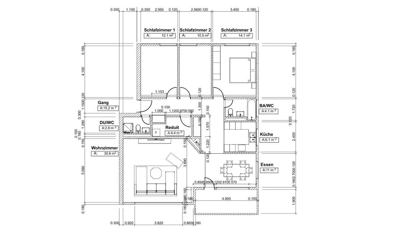 Bright spacious 4 1/2 room apartment - Photo 15 of 15
