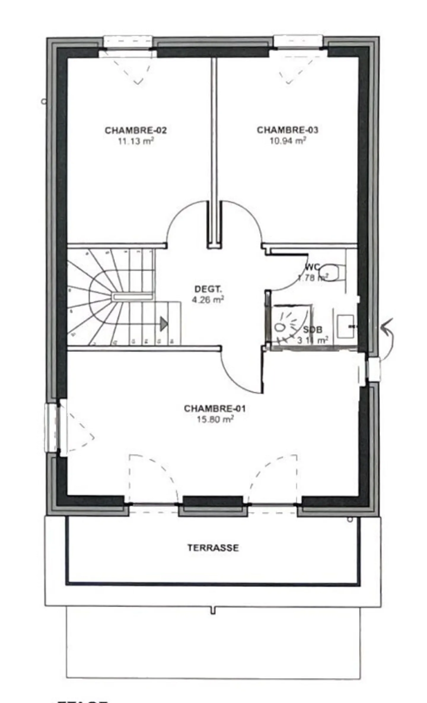 5,5-Zimmer-Villa mit hoher Energieeffizienz und Garten - Foto 14 von 14