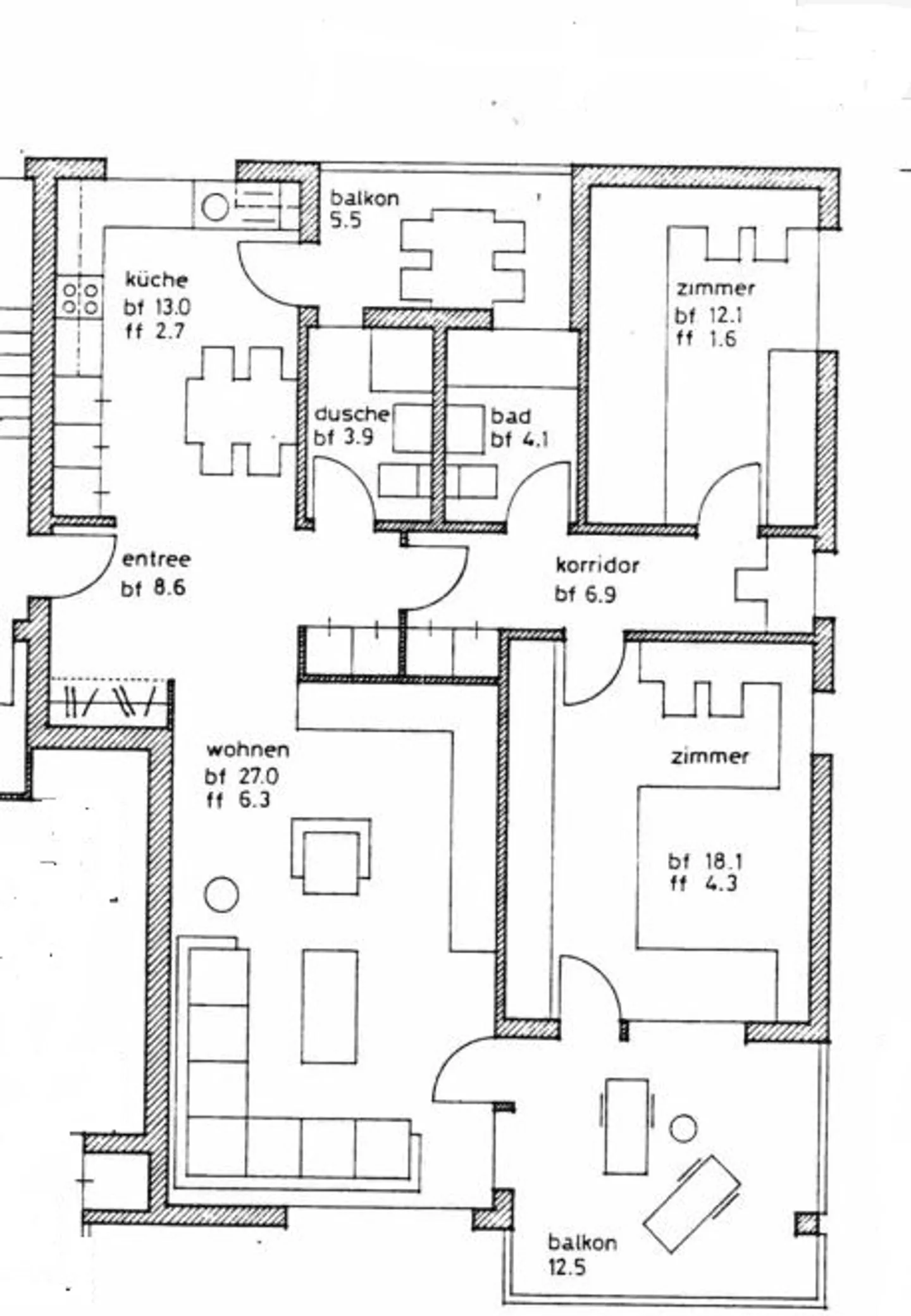 Grand appartement de 3,5 pièces - Photo 9 sur 9
