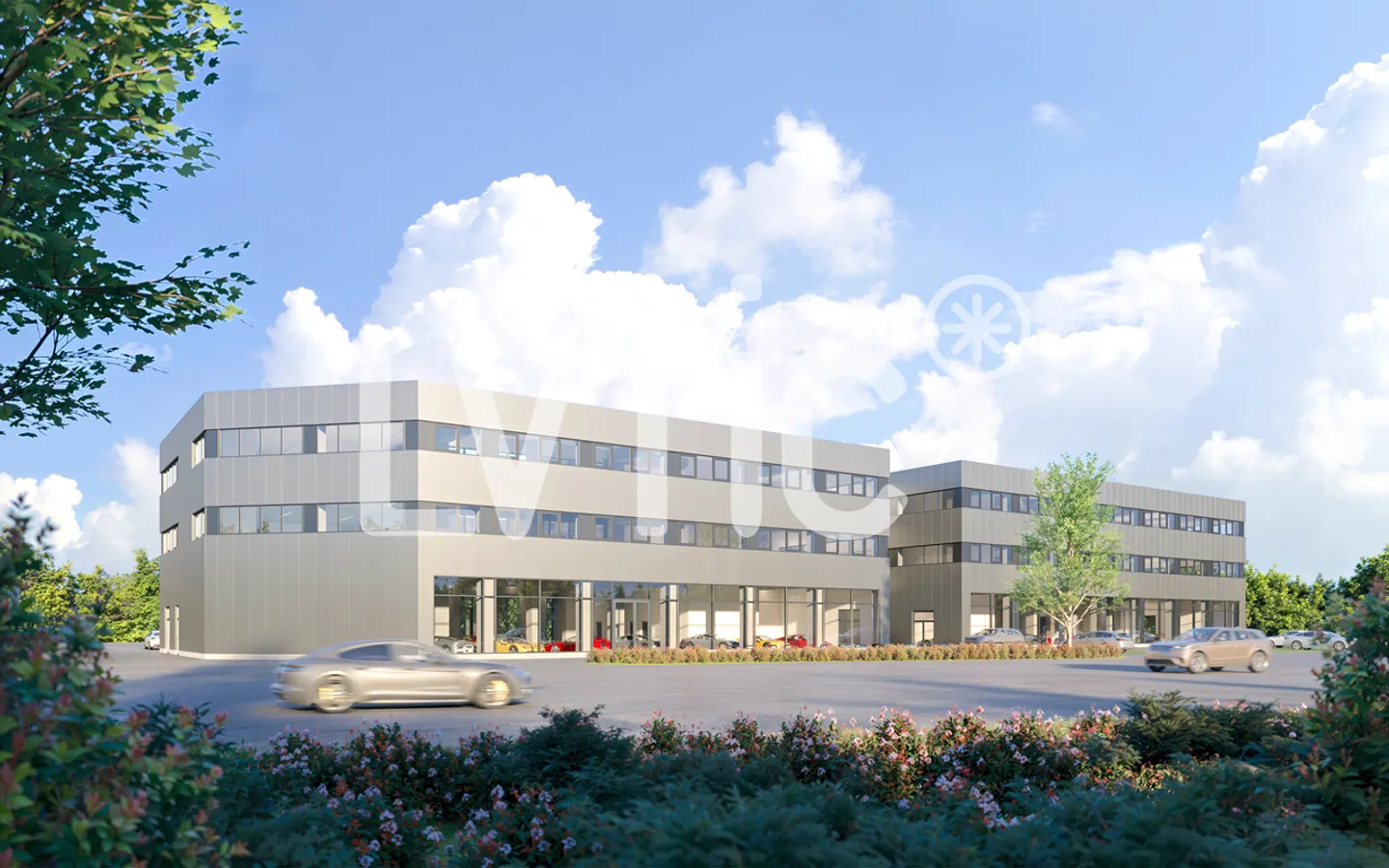 Showroom, laboratori, uffici di 3000 m2 divisibili in affitto a Nyon - Foto 2 di 5