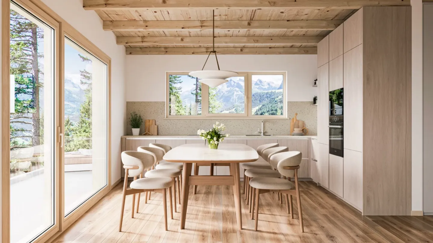 5.5 Duplex appartamento DG - Progetto di nuova costruzione di prima classe a Zermatt - Residenza principale - Foto 3 di 12