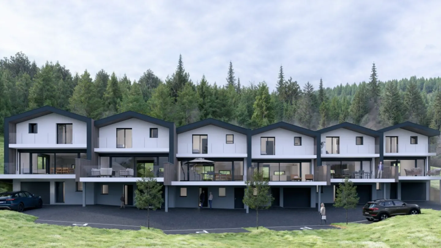 Wunderschöne Doppelhaushälften in Vex - LOT6 - Foto 3 von 4