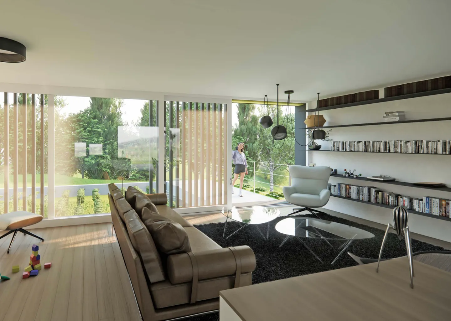 Villa moderne à St-Aubin - Photo 2 sur 7