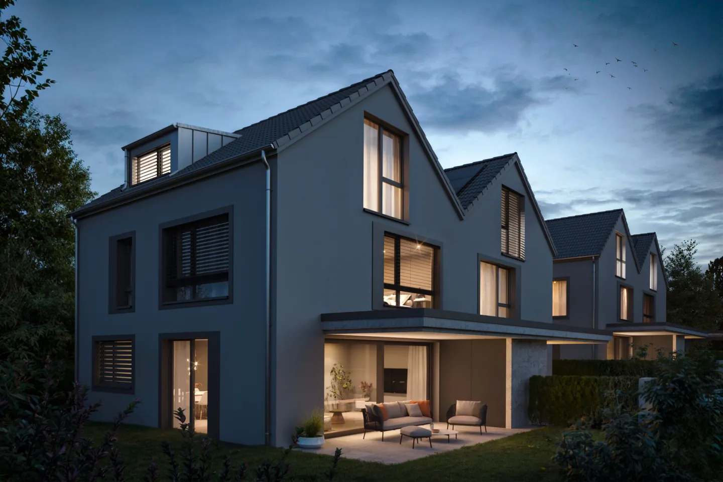 Exclusive and modern living dream - 5.5 Z' DEFH with carport and AAP - in the middle of Muttenz - Photo 1 of 5