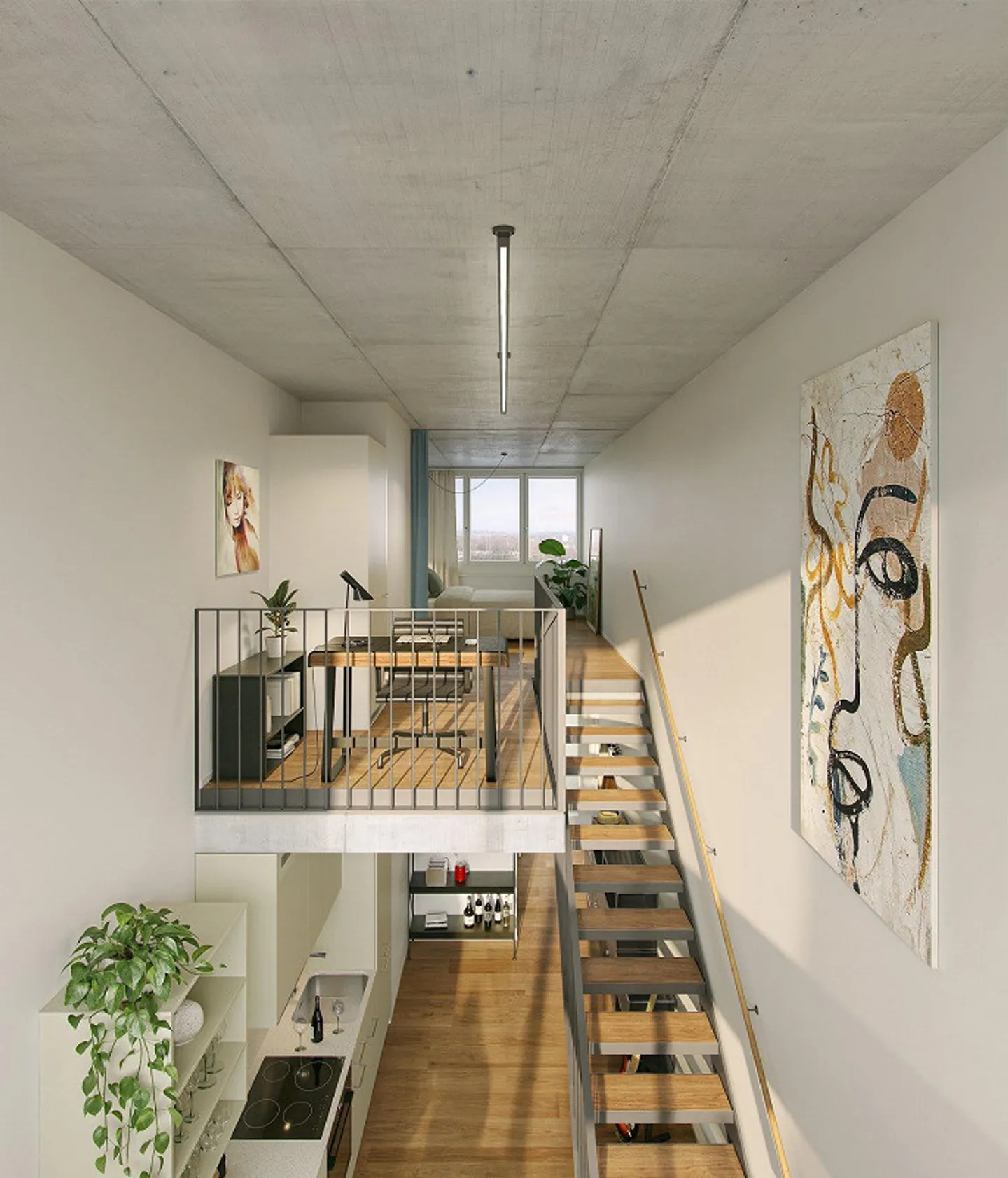 Appartamenti studio in stile loft su due livelli - Benvenuti negli Üb... - Foto 3 di 6