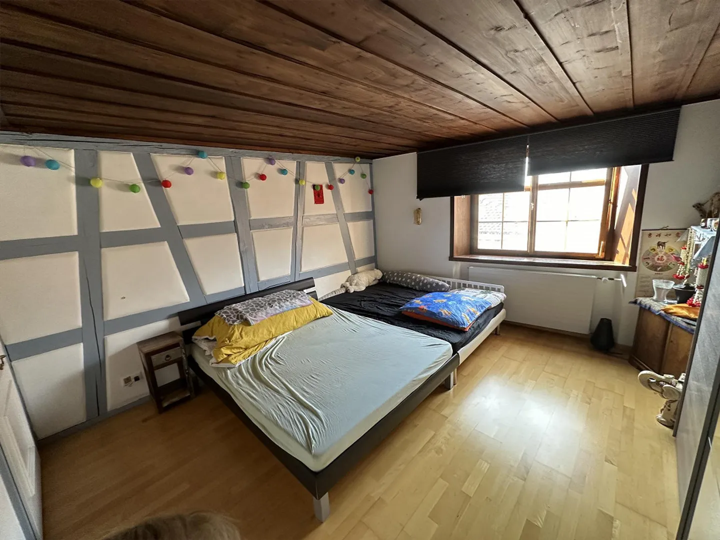 3 1/2 Zimmerwohnung in historischem Riegelhaus - Foto 8 von 13