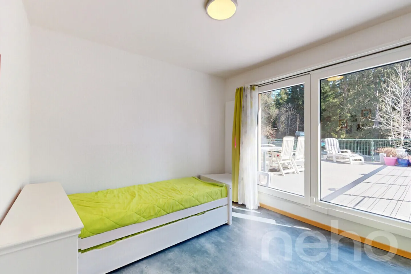 Superbo appartamento 4.5 situato in un chalet di due appartamenti - Foto 10 di 12