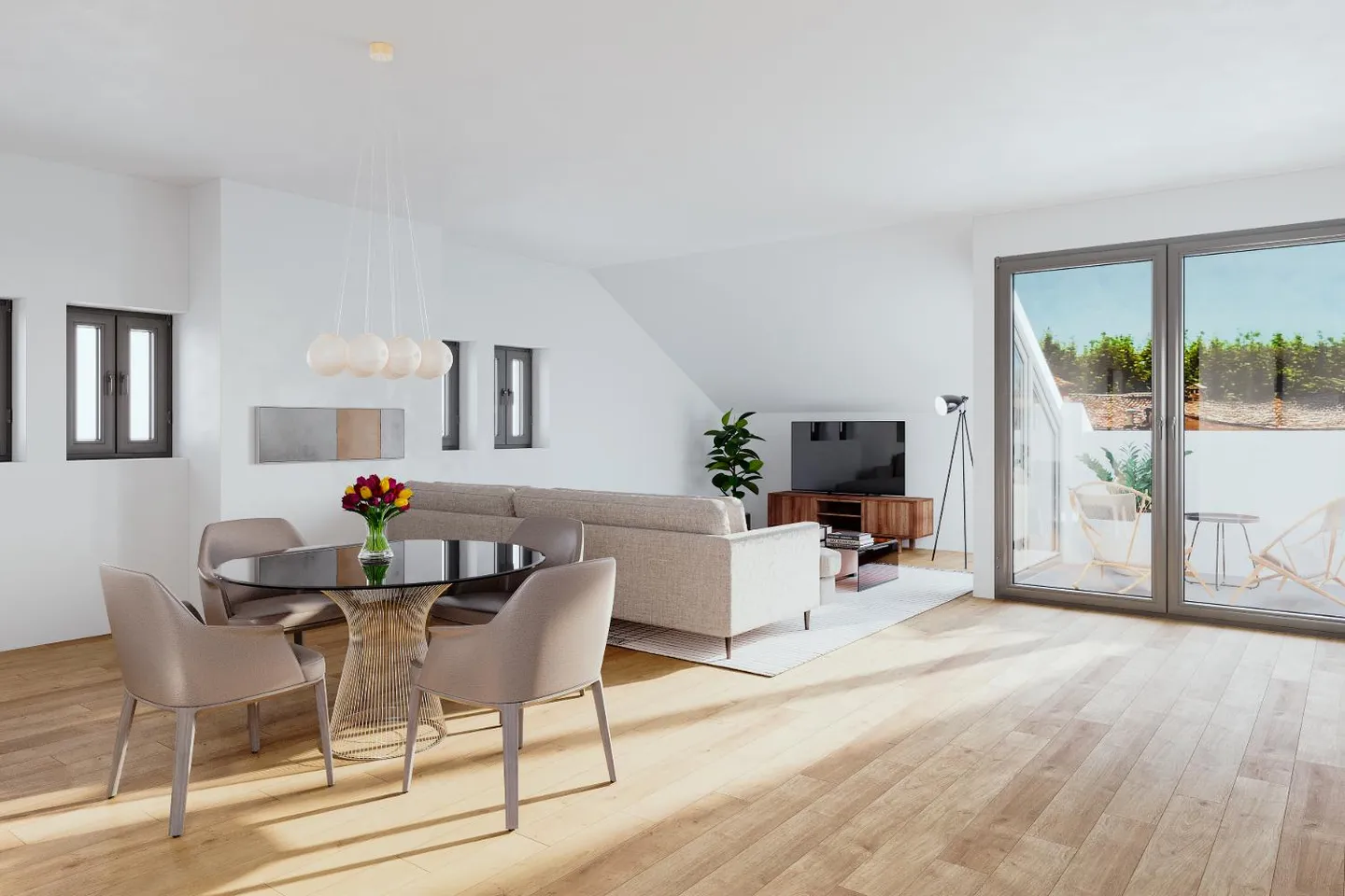 Renovierte Wohnungen in Châtel - Foto 9 von 14