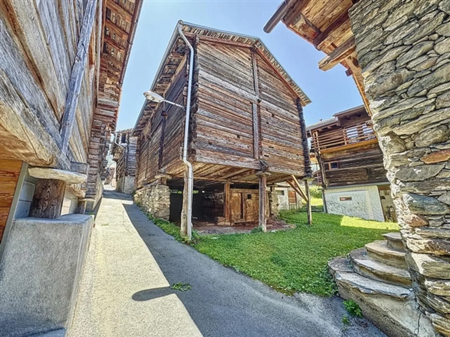 «Charakterscheune zum Renovieren - Ein schlüsselfertiges Projekt in Bruson» - Foto 4 von 8