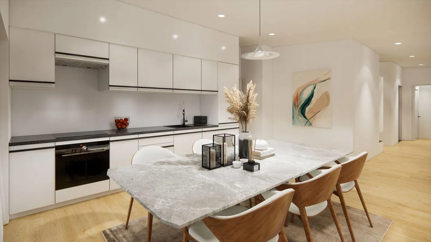 Neues Projekt in der Nähe des Flusses - 5,5-Zimmer-Wohnung im Dachgeschoss - Foto 1 von 6