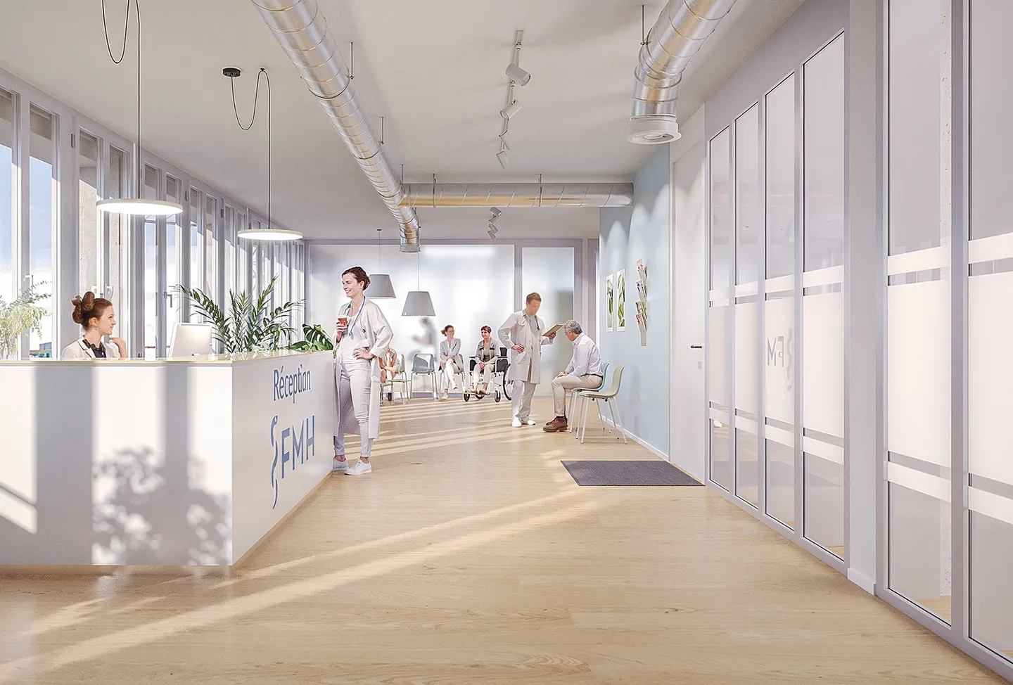 Exceptional opportunity for vaudbureau / medical office: doctors, psychologists, pediatricians, dentists, etc. from 85 to 114 m2 - Photo 2 of 12