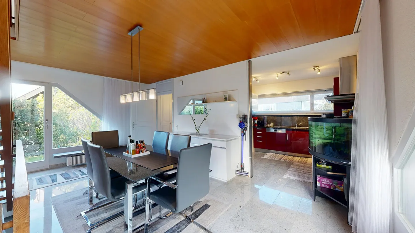 Detached 5.5-room single-family house with fireplace and hobby room - Photo 6 of 21