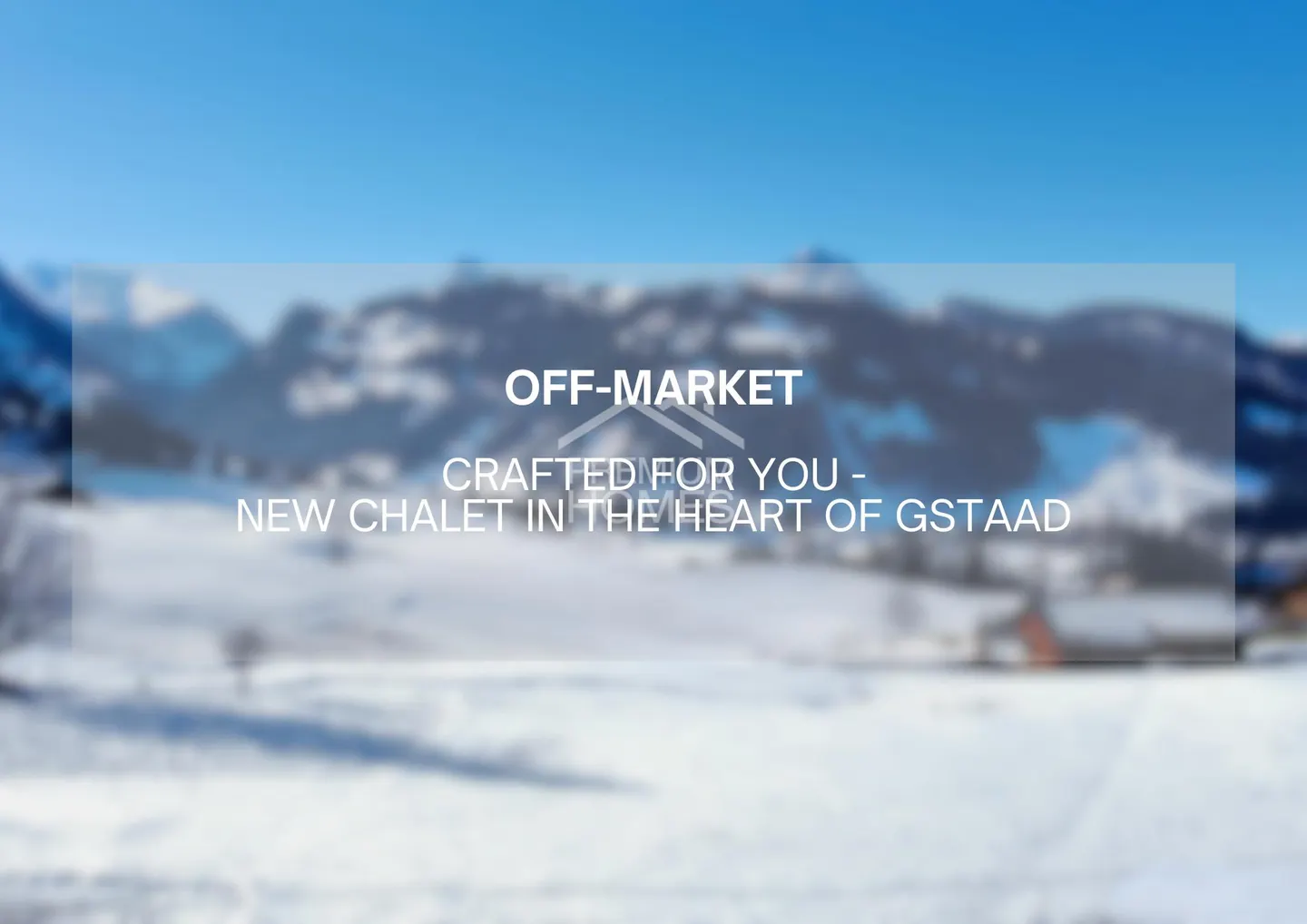 Votre retraite alpine - Conçue pour votre style de vie à Gstaad ! - Photo 1 sur 1