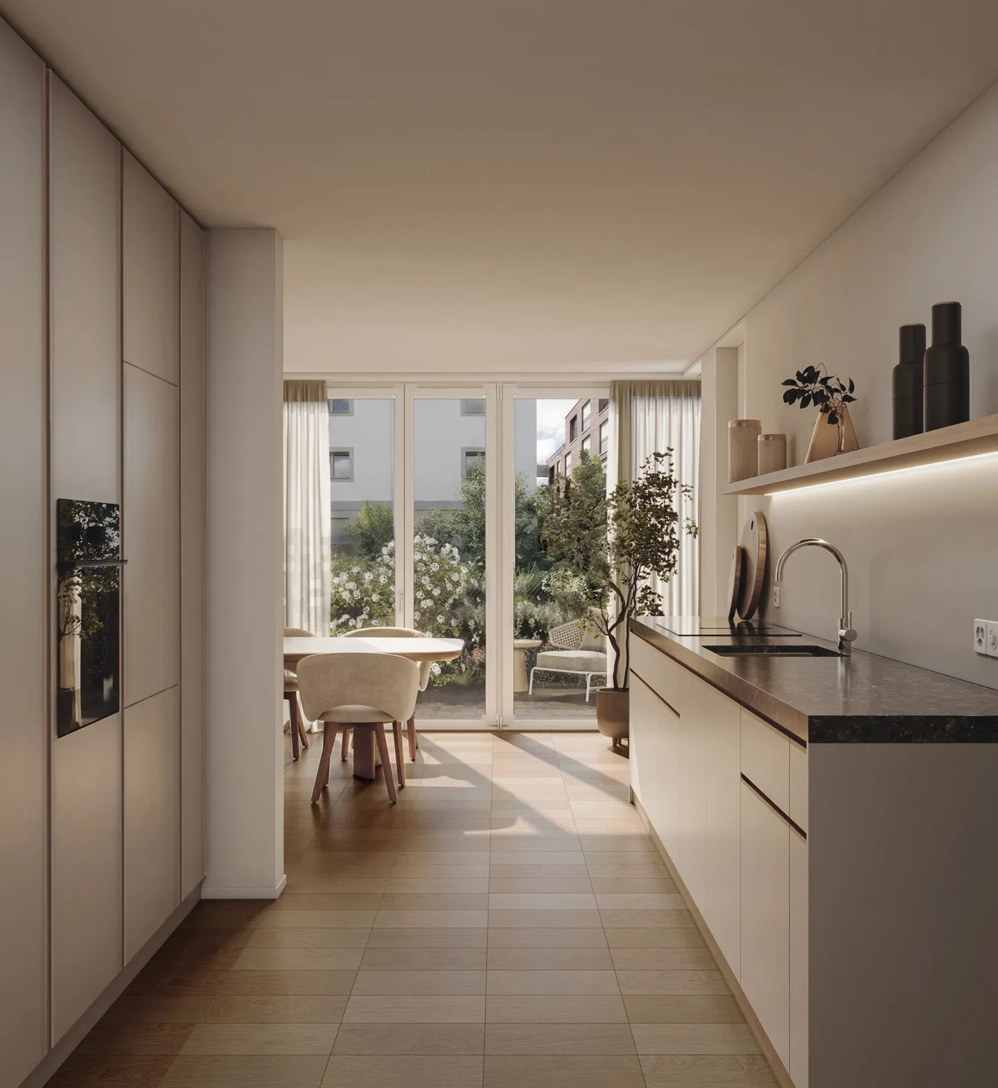 Exclusive 2.5-room penthouse apartment with private terrace - Photo 3 of 7