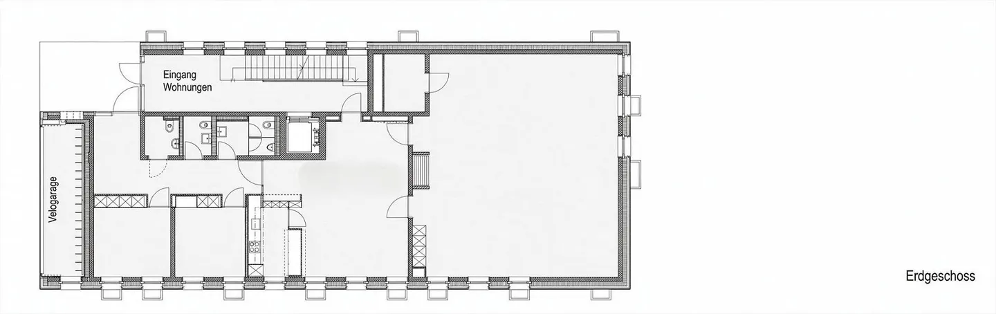 Ampie strutture commerciali di 218m2 nel centro di Rothenburg - Foto 17 di 17