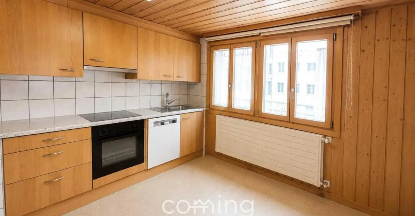Sunny 4.5 Room Apartment with Mountain Panorama in Eischoll - Photo 2 of 11