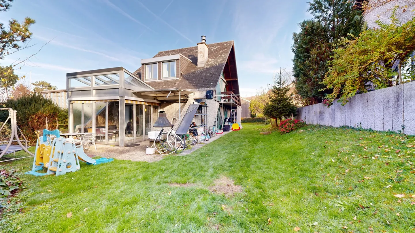 Detached 5.5-room single-family house with fireplace and hobby room - Photo 19 of 21