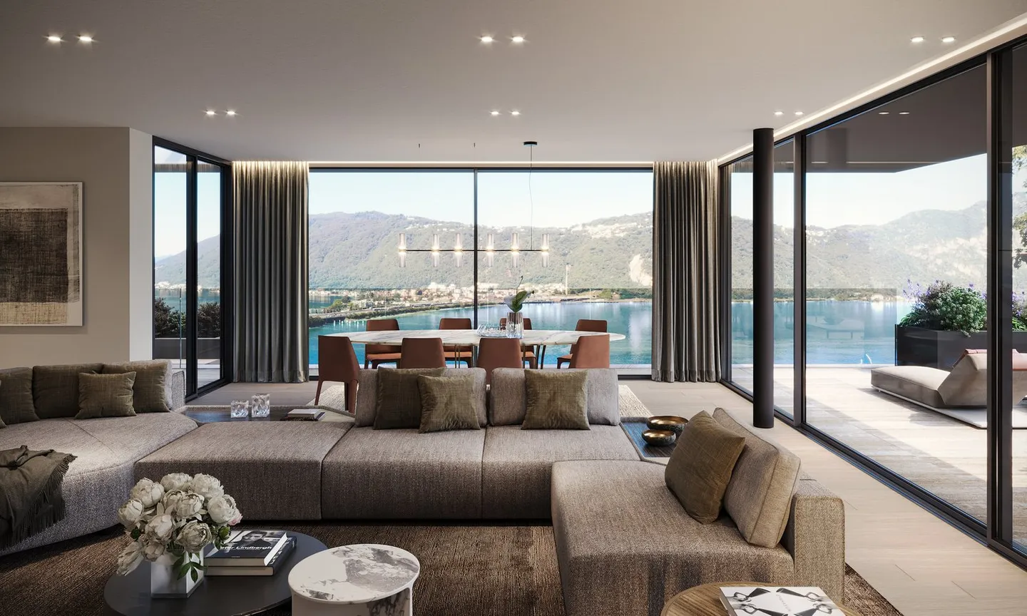 Lugano Appartement mit Seeblick - Foto 5 von 14