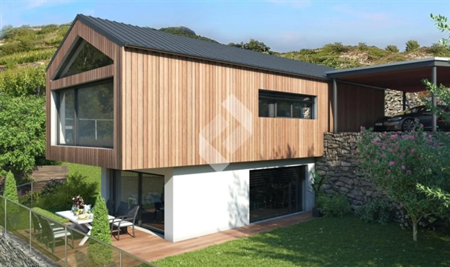 Detached Villa 4.5 Rooms on the Slopes of St-Léonard - Photo 1 of 11