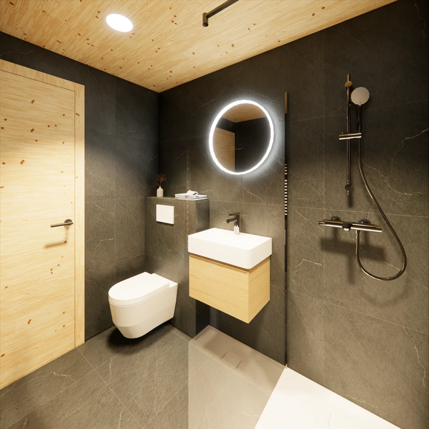 Appartamento con terrazza 2.5 camere - Foto 3 di 4