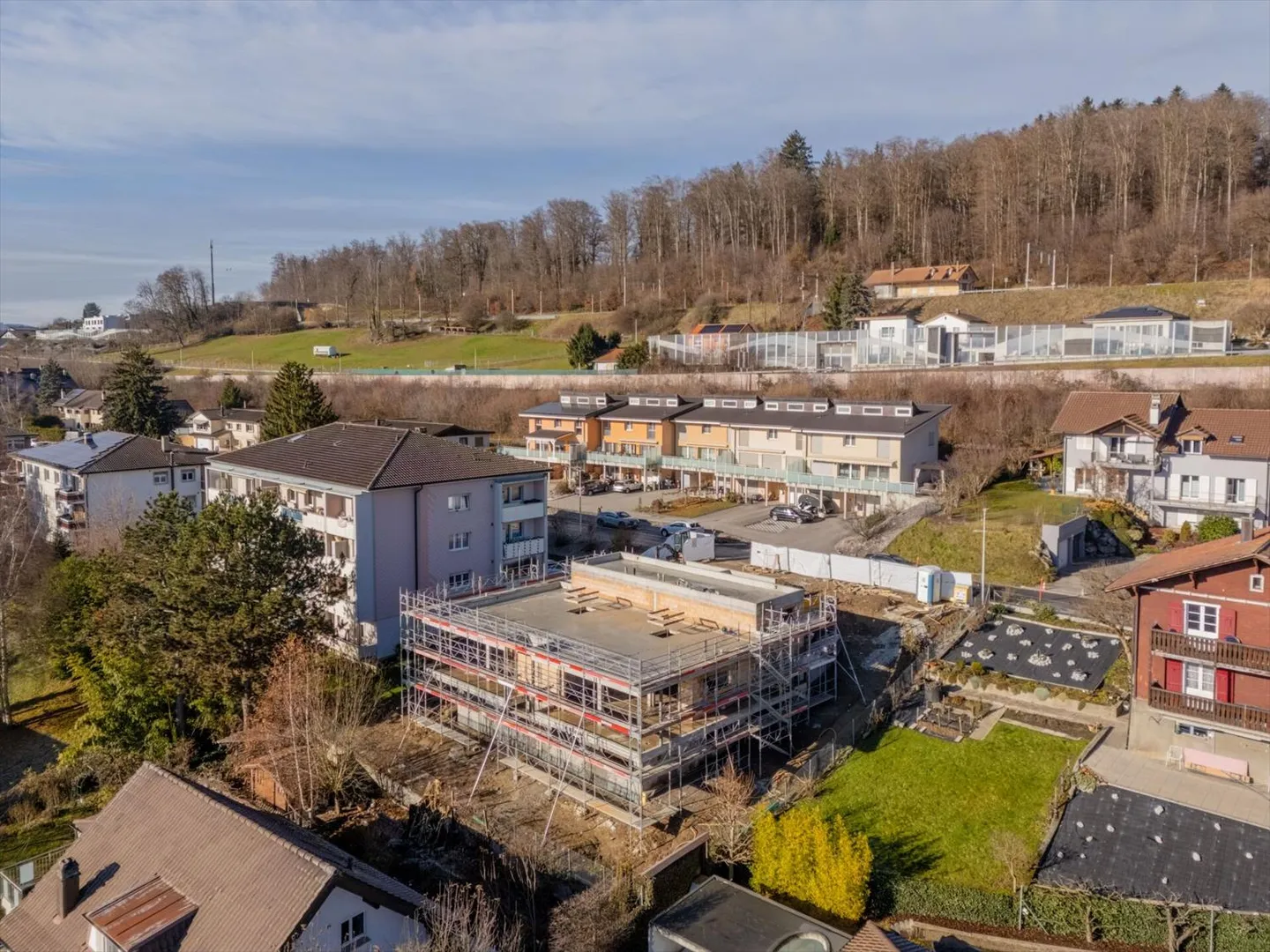 Doppelhaushälfte 5.5 Zimmer in Matran - Foto 4 von 9