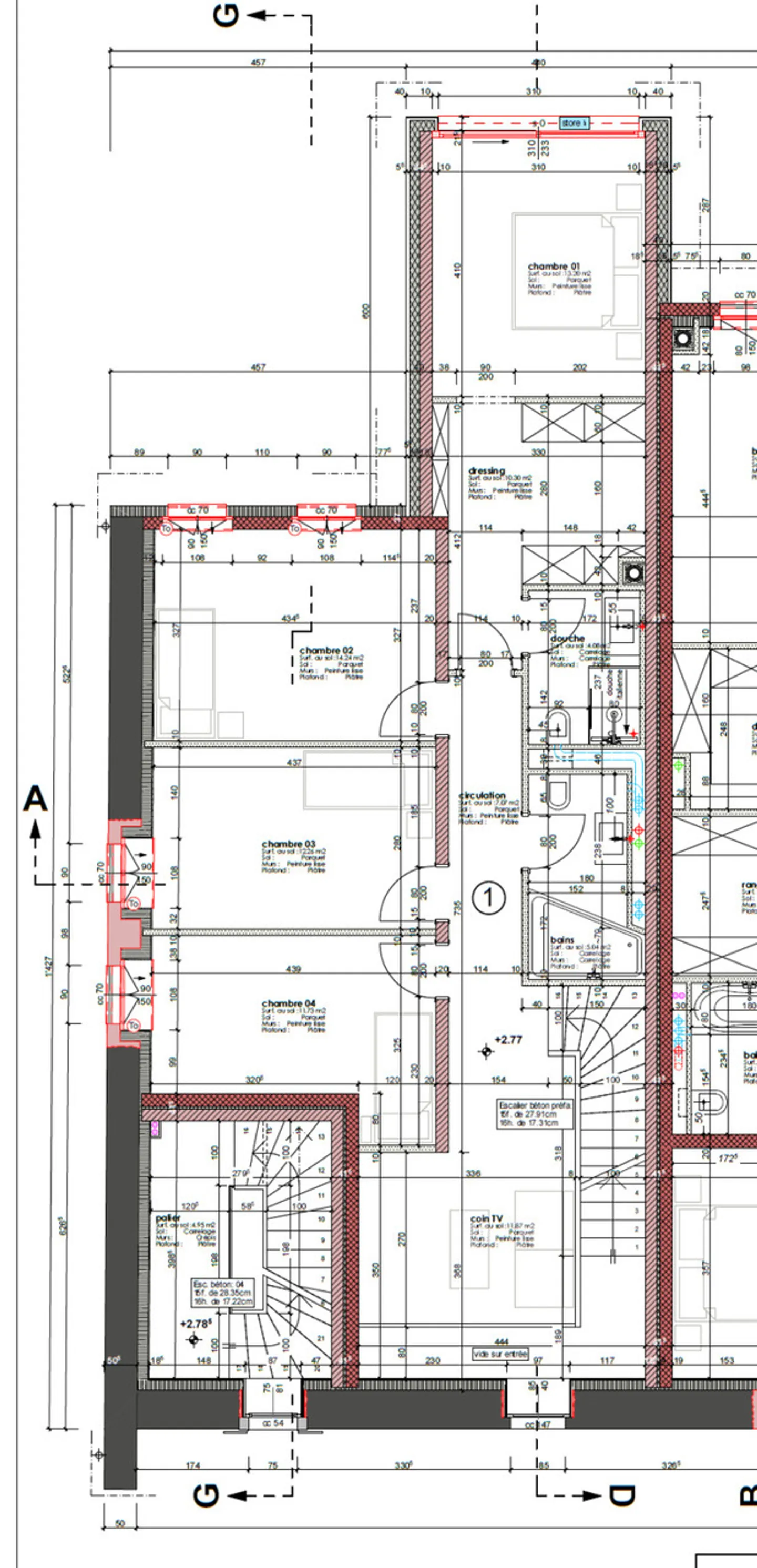 Bell'appartamento duplex di 6,5 locali, in un antico rurale trasformato - Foto 13 di 13