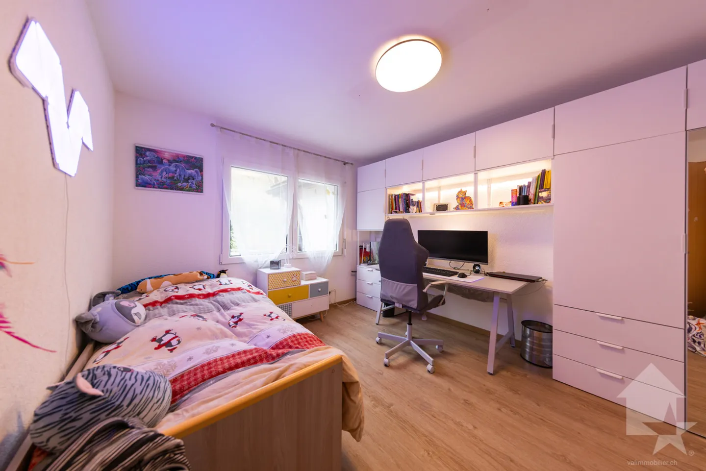 Rez 5,5 Zimmer Terrasse und Garten, Zweitwohnung und Ausländer - Foto 5 von 11