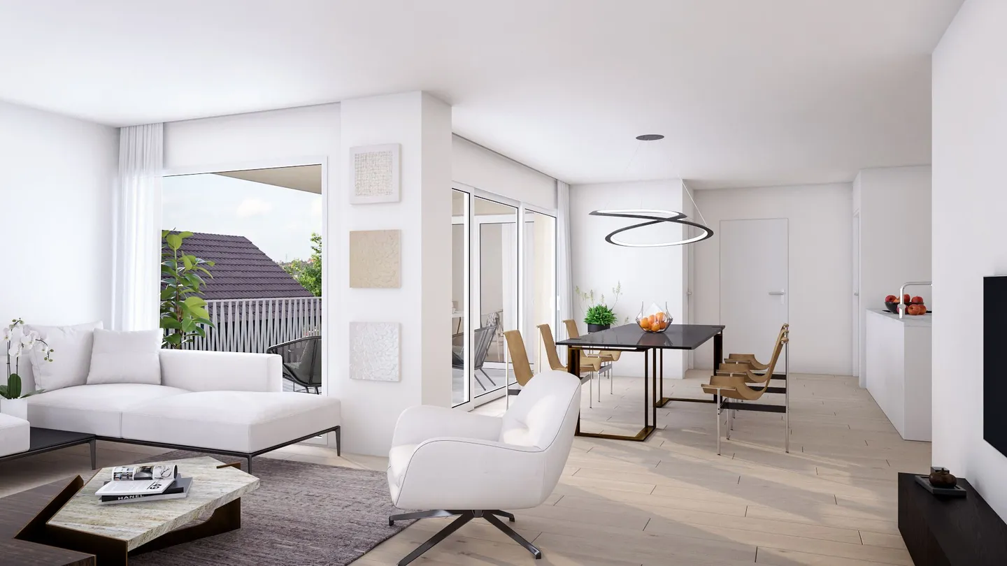 New construction: 4.5-room condominium with 115 m² for comfort - Photo 4 of 6