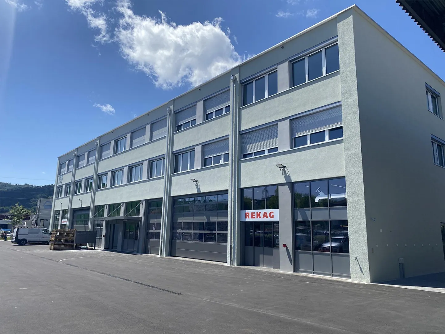 Büro/Kanzlei/Gewerbe mit Lavabo - 58m2 im 2OG in Neubau - Foto 2 von 5