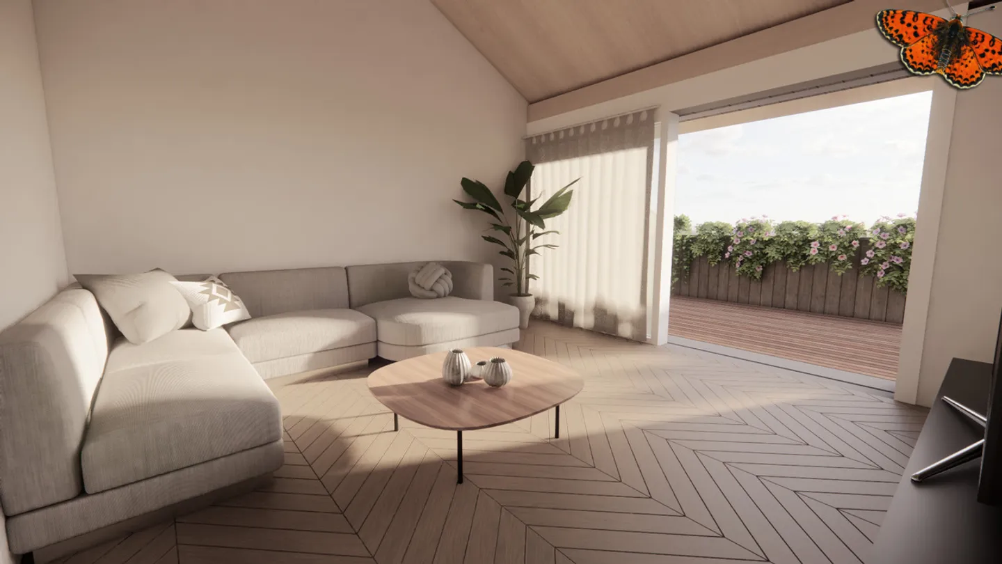New penthouse apartment with 3.5 rooms in St-Aubin (FR) - Photo 3 of 13
