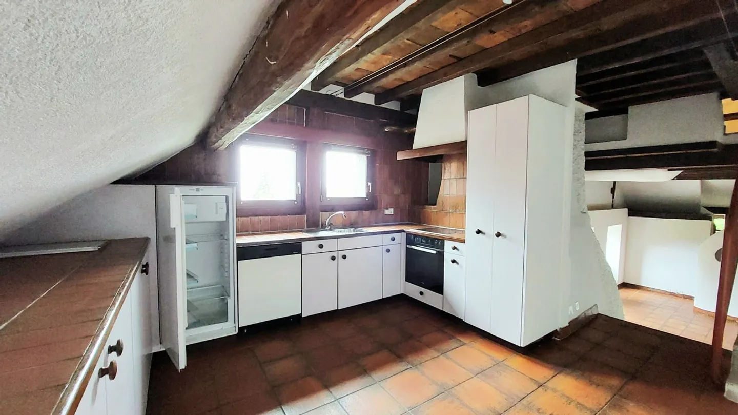 ORME 4, 2,5-Zimmer-Wohnung + Mezzanin mit Kamin - Foto 4 von 10