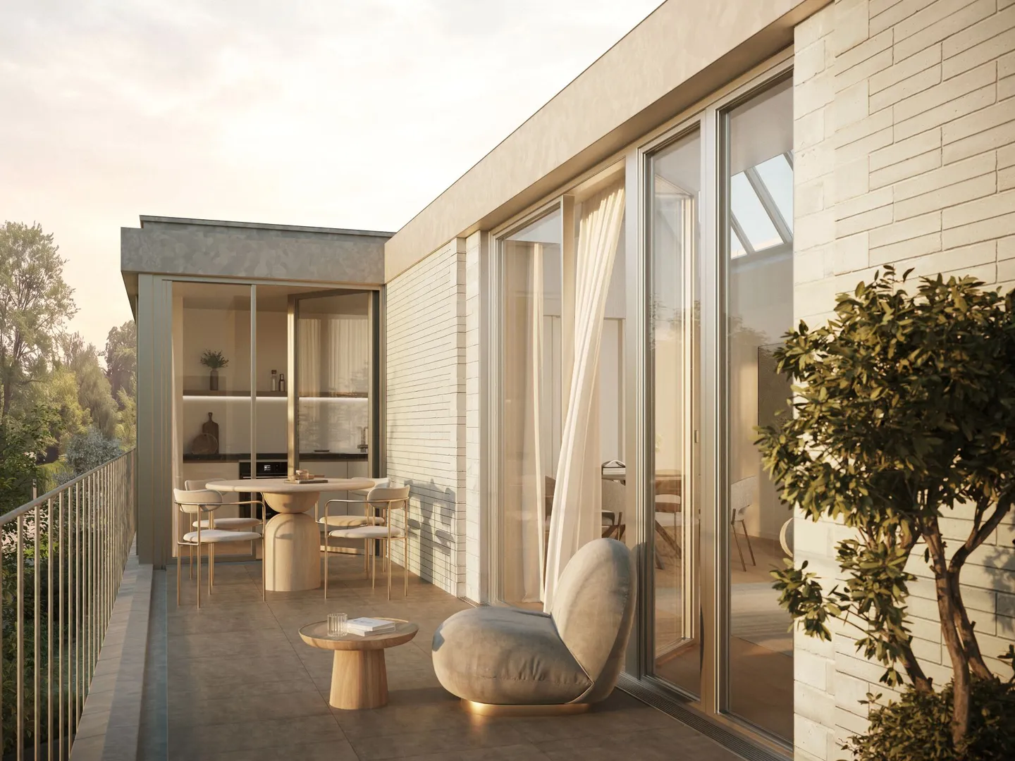 Exclusive 2.5-room penthouse apartment with private terrace - Photo 1 of 7