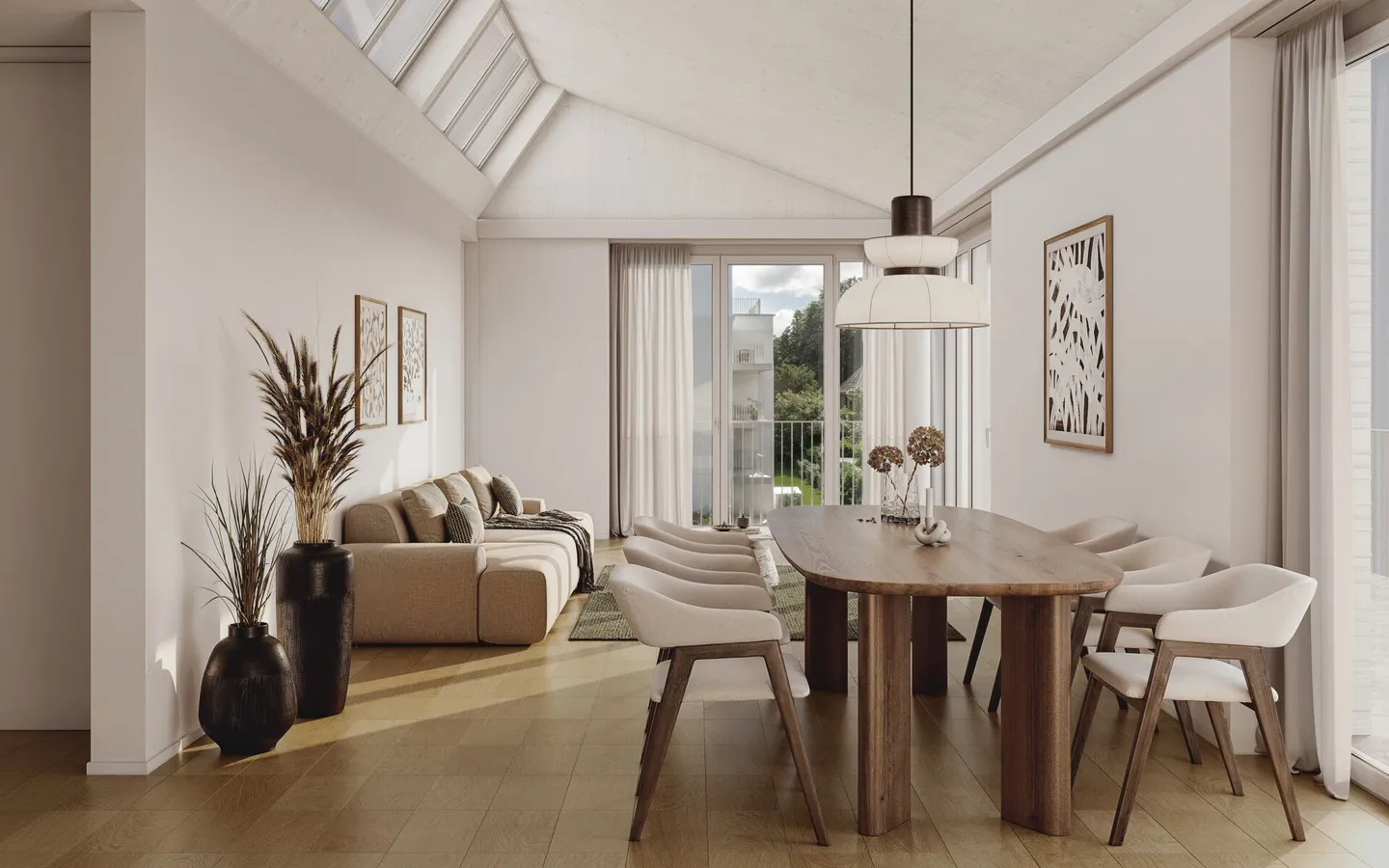 Exclusive 2.5-room penthouse apartment with private terrace - Photo 2 of 7