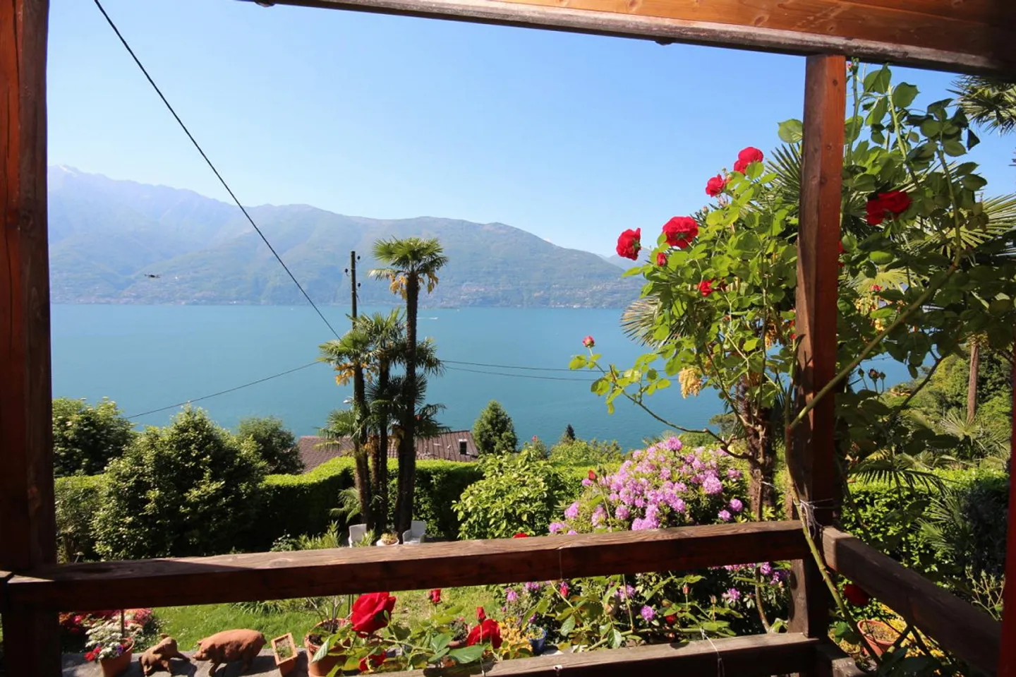 Charmante maison individuelle avec une vue magnifique sur le Lac Majeur à Sant'Abbondio - Photo 4 sur 20
