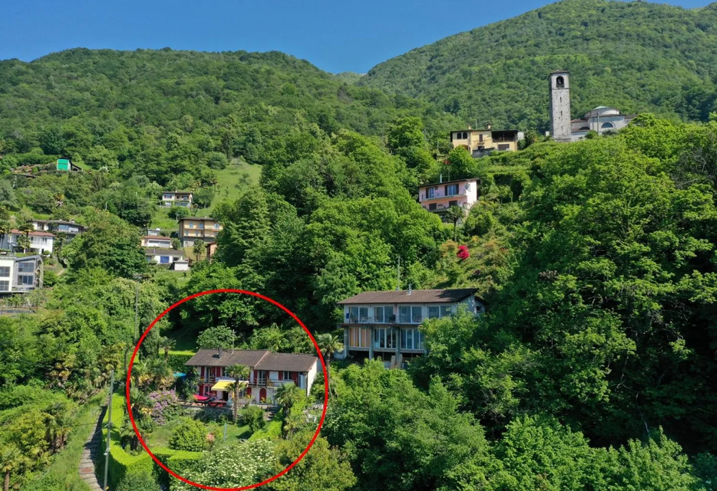 Charmante maison individuelle avec une vue magnifique sur le Lac Majeur à Sant'Abbondio - Photo 19 sur 20