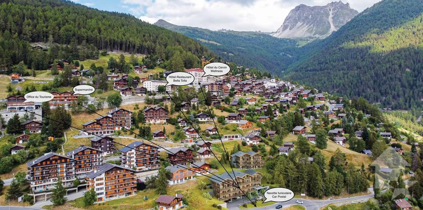 Unique à St-Luc : magnifique nouvel appartement avec tout le confort - Photo 11 sur 11