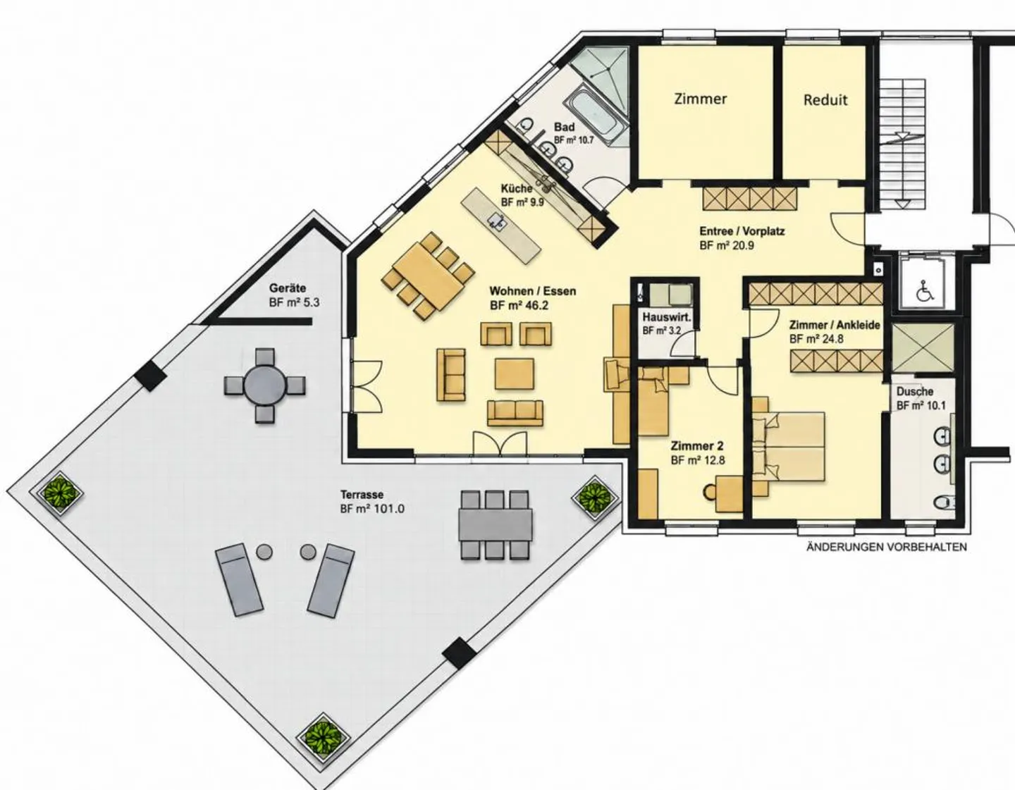 186 m² | Appartamento di 4,5 stanze con grande terrazza - Foto 24 di 25