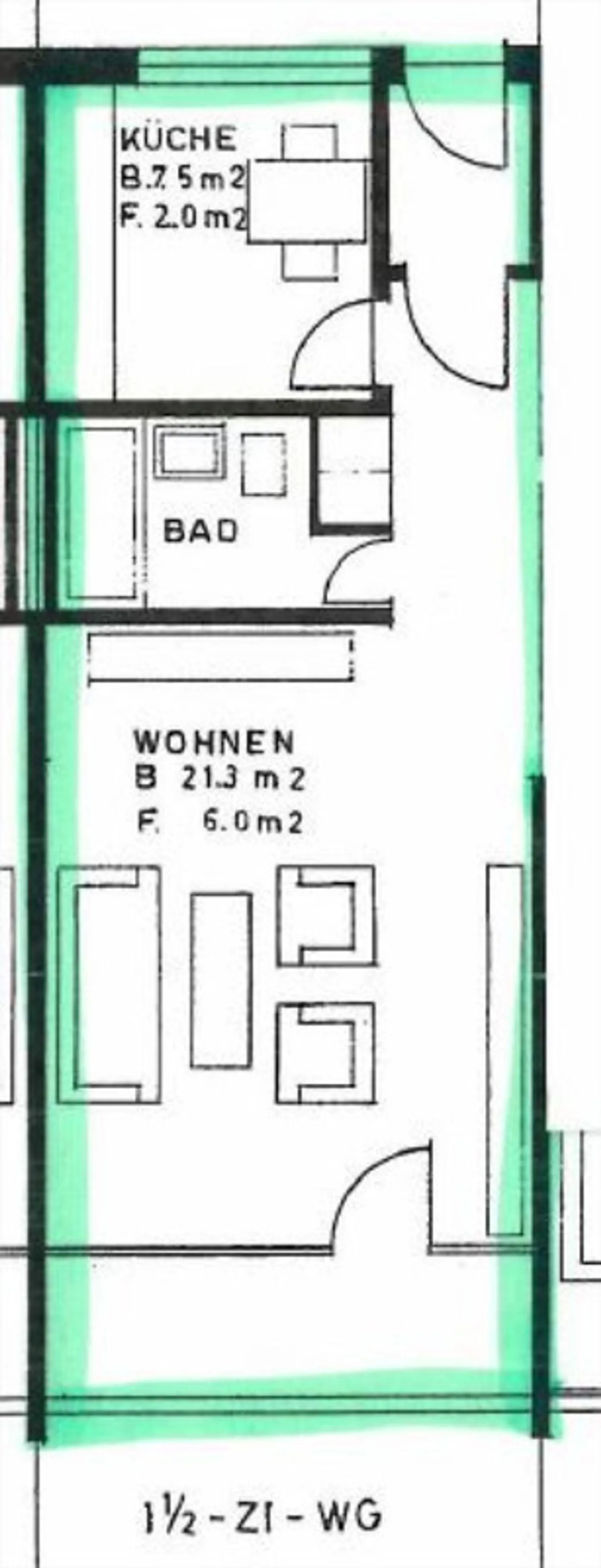Centrally Located 1½ Room Apartment Near Adliswil Train Station - Photo 5 of 5