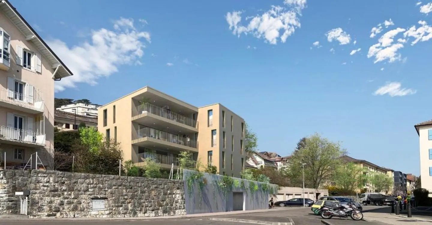 Apartment with garden in the city of Neuchâtel. - Photo 1 of 5