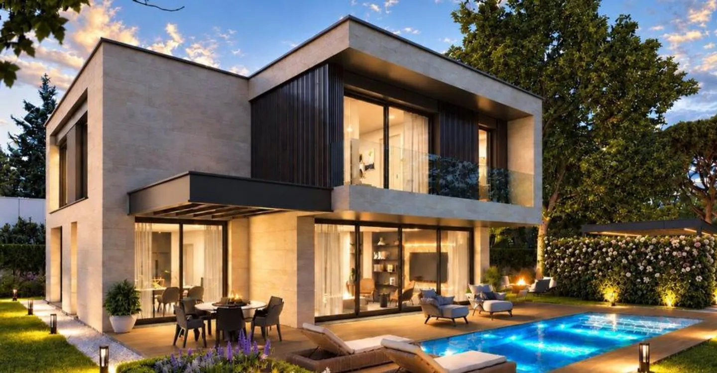 Villa contemporaine à Conches - Photo 1 sur 5