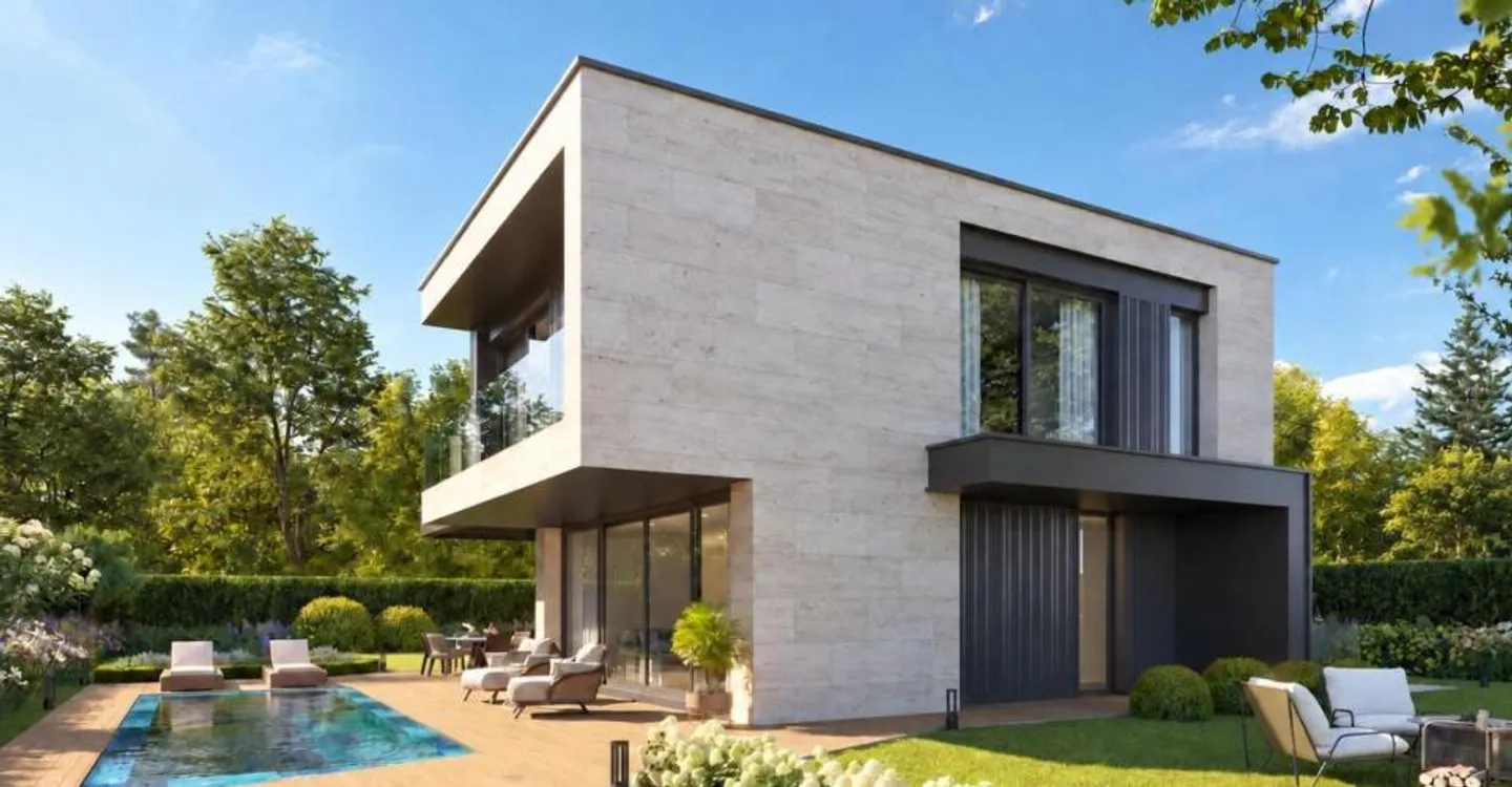 Villa contemporaine à Conches - Photo 2 sur 5