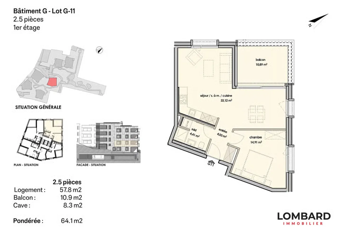 2.5-room apartment on the 1st floor - Photo 6 of 6