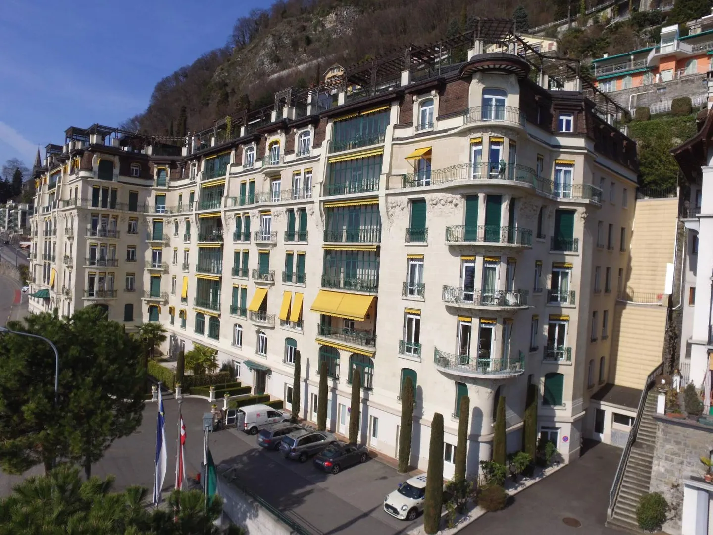 Selten zu verkaufen, Wohnung im Gebäude Riant-Château Montreux Te - Foto 1 von 13
