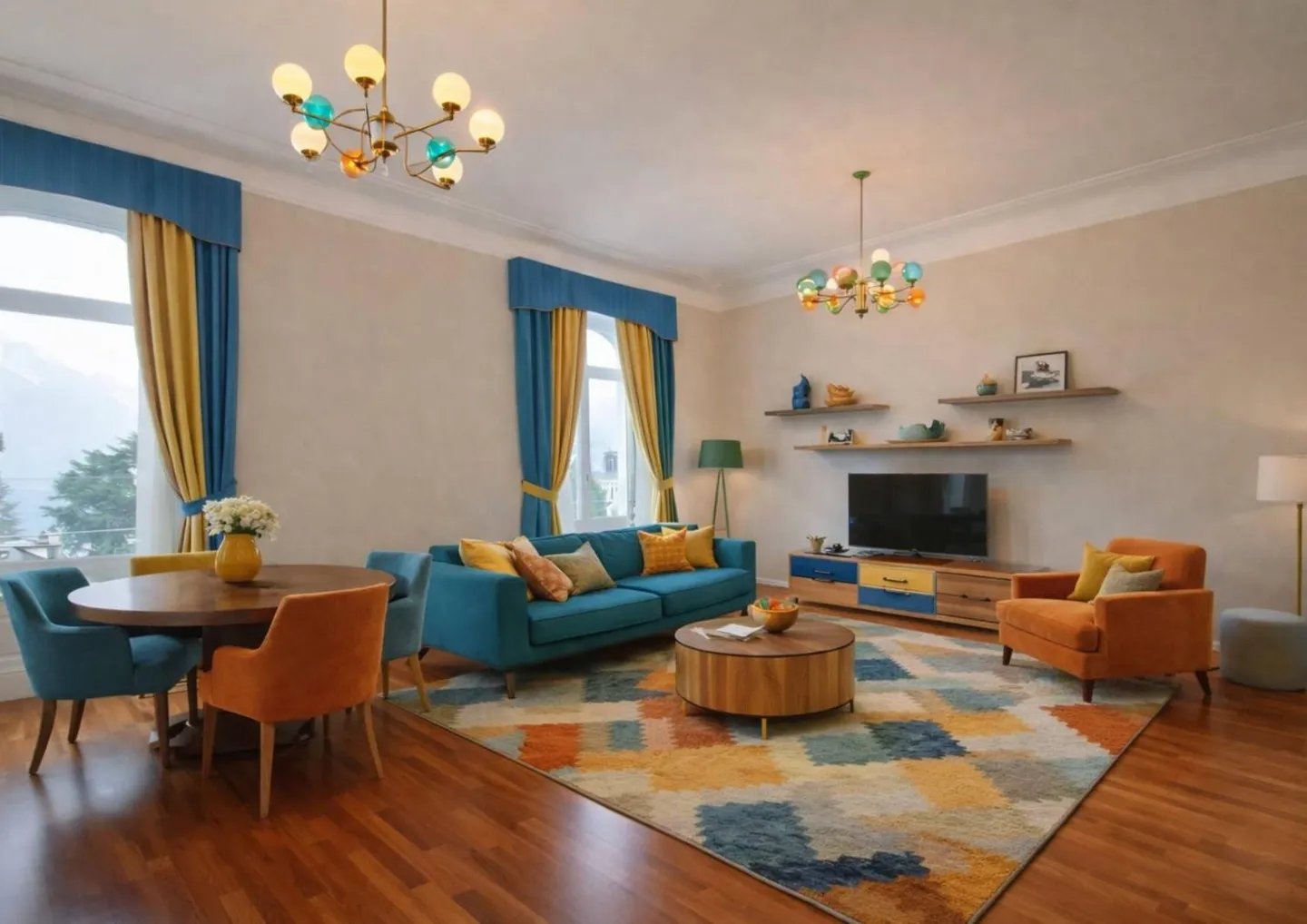 Selten zu verkaufen, Wohnung im Gebäude Riant-Château Montreux Te - Foto 5 von 13