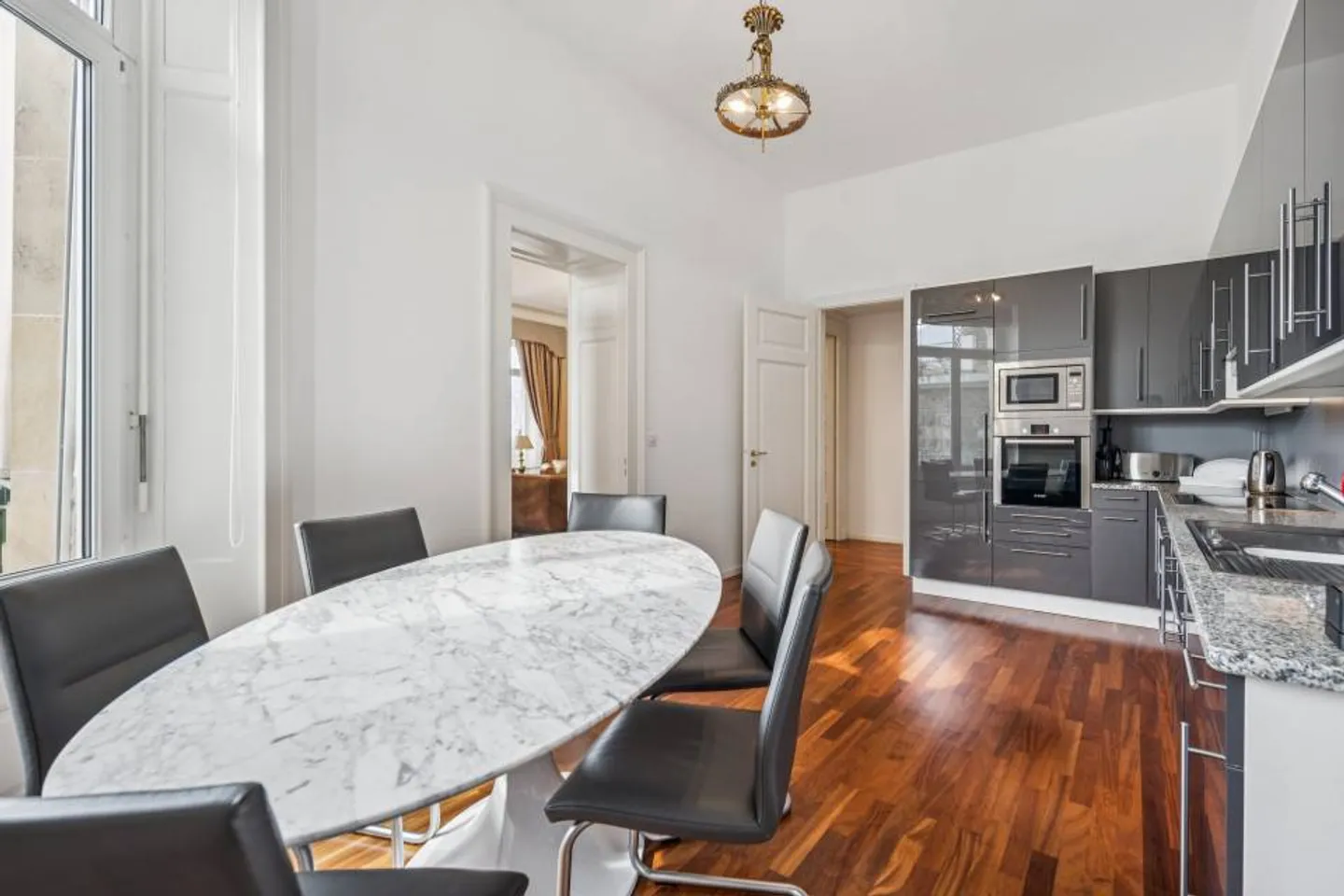 Selten zu verkaufen, Wohnung im Gebäude Riant-Château Montreux Te - Foto 9 von 13