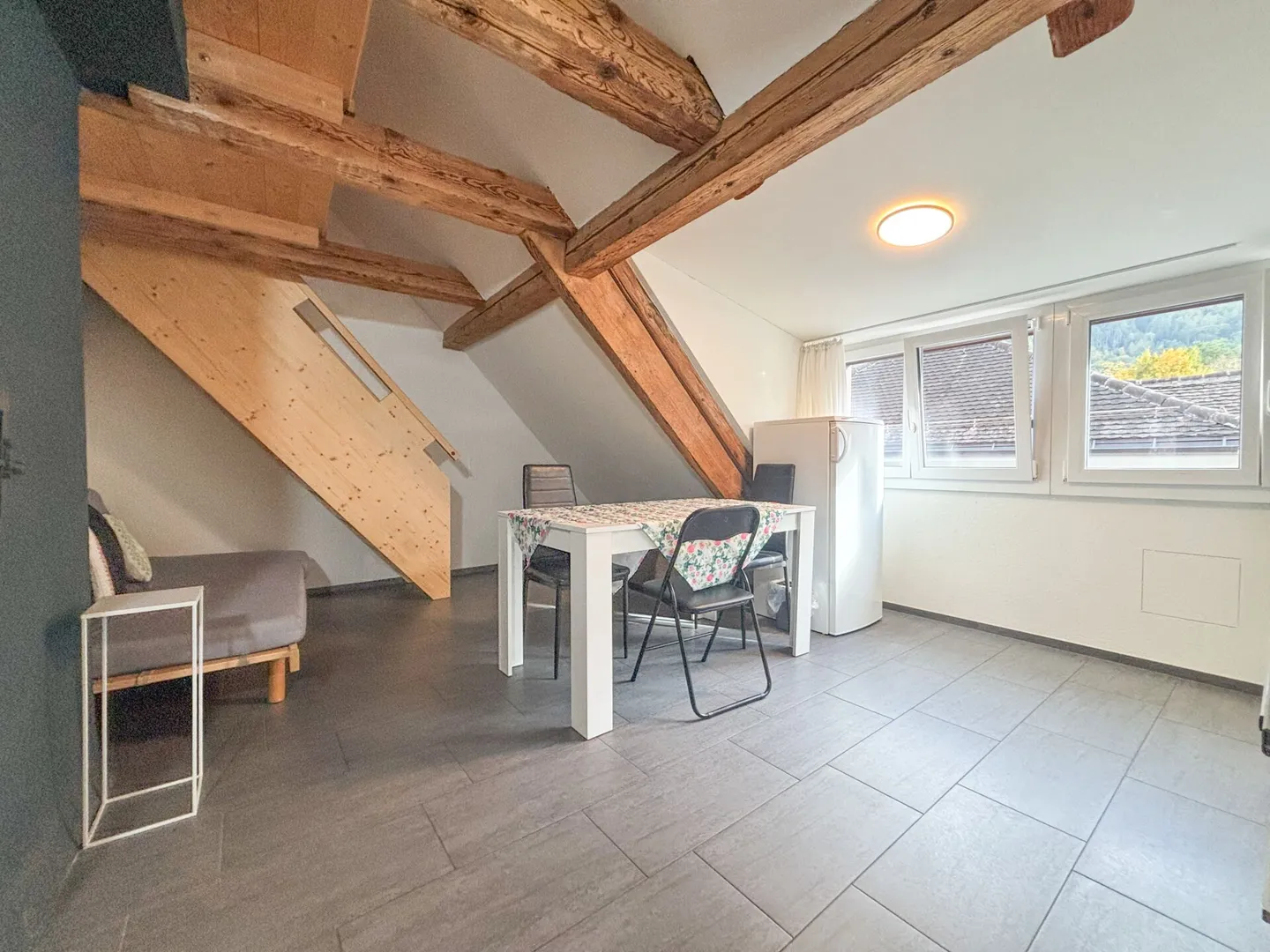 Furnished 2.5 Room Attic Apartment in Glarus - Photo 1 of 6