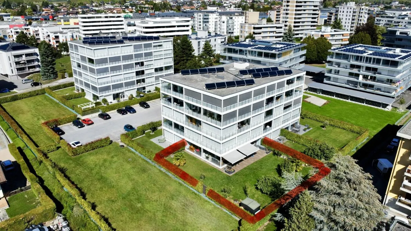 Appartement au rez-de-chaussée au centre de Conthey - Photo 1 sur 13